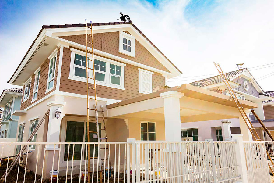 2 residential exterior painting troy oh